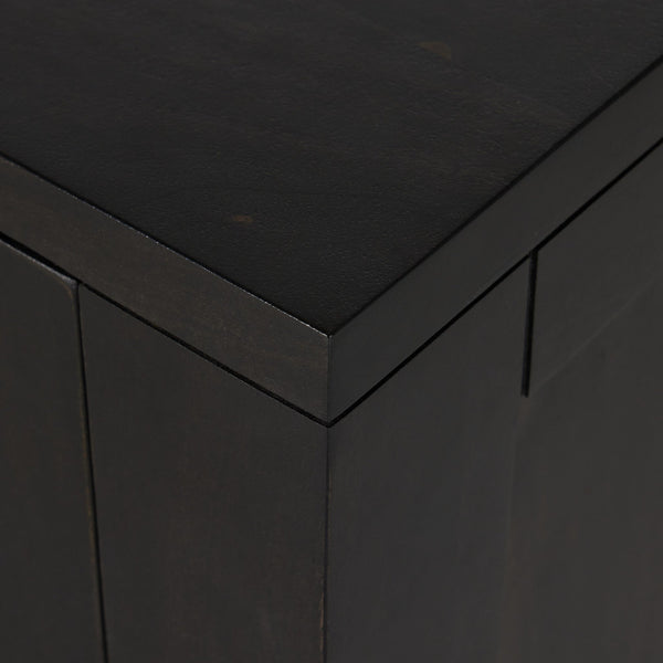 Tilda 6 Door Sideboard - Black Wash Mango