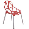ANKST PAINTED IRON CHAIR - RED