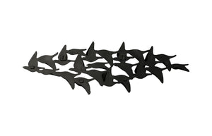 Flock Of Birds Wall Art, Black