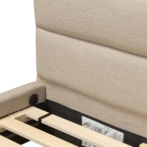 Daphne Queen Bed - Alcala Taupe