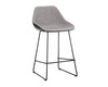 Mccoy Counter Stool - November Grey / Nightfall Black