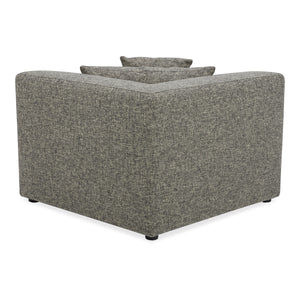 Moe's Lowtide Corner Chair in Stone Tweed