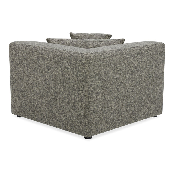 Moe's Lowtide Corner Chair in Stone Tweed