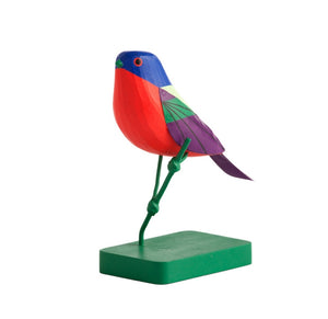 Flamboyant Feathers, Wood Bird