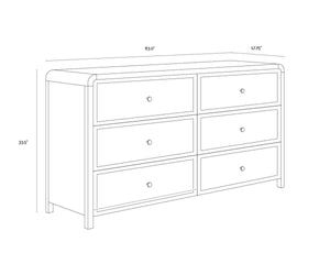 TIERRA DRESSER - SMALL