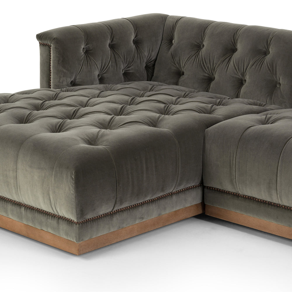 Maxx 2Pc Laf Sectional In 109 In Sapphire Brch