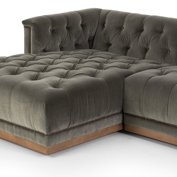 Maxx 2Pc Laf Sectional In 109 In Sapphire Brch