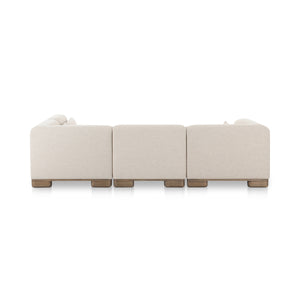 June Dream Modular Sectional in Oatmeal by Moe's