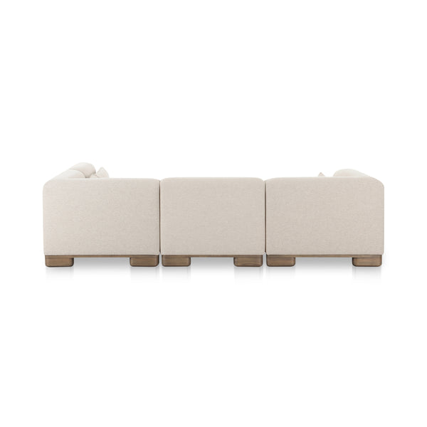 June Dream Modular Sectional in Oatmeal by Moe's