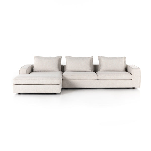 Pierce 2pc W/ Laf Chaise In Pompee Pearl