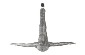 Diving Wall Sculpture, Aluminum, Large