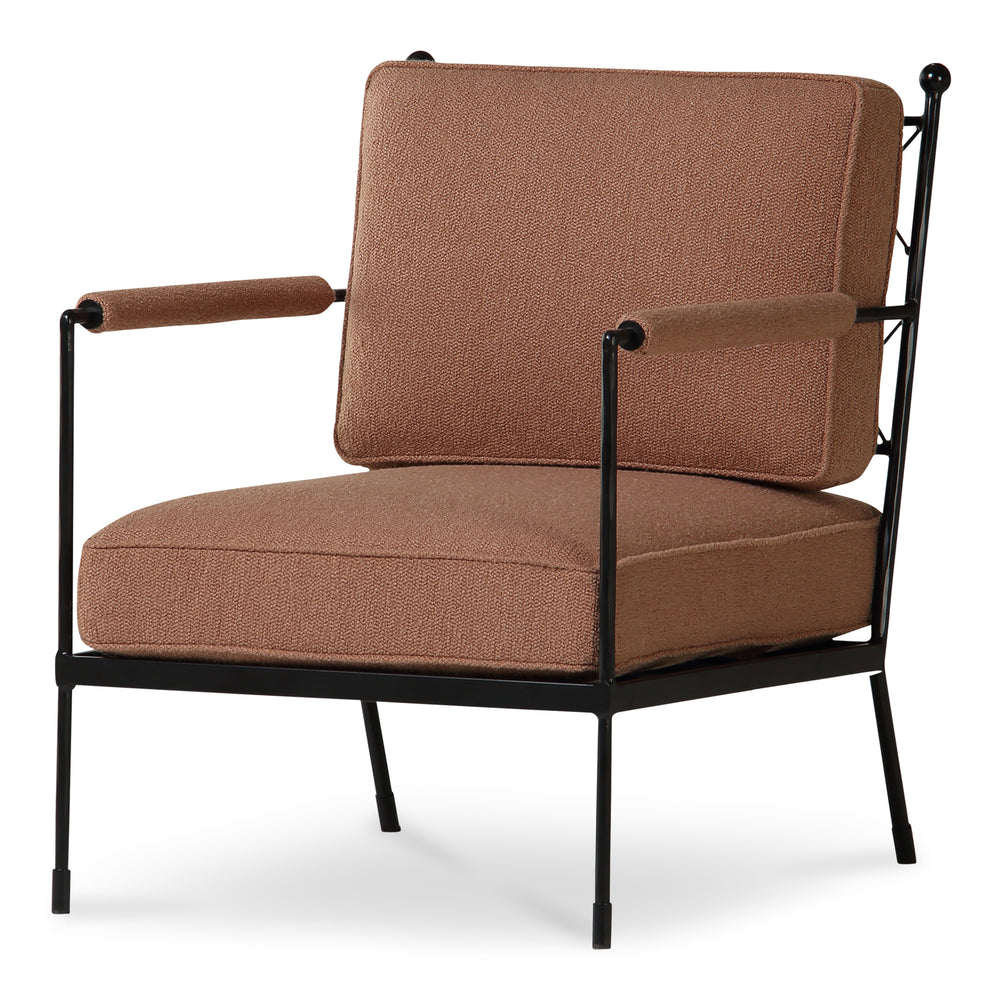 Vecchia Accent Chair Terracotta by Moe's