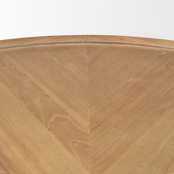 Tavi Medium Brown Round Coffee Table