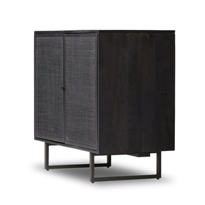 Carmel Small Cabinet - Black Wash