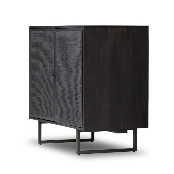 Carmel Small Cabinet - Black Wash