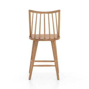Lewis Windsor Counter Stool-Sandy Oak