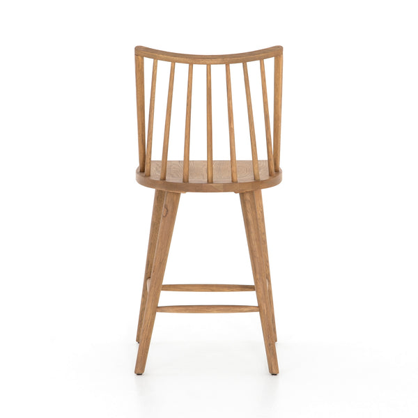 Lewis Windsor Counter Stool-Sandy Oak