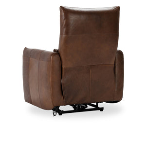 Thaya Leather Power Recliner with Adjustable Headrest