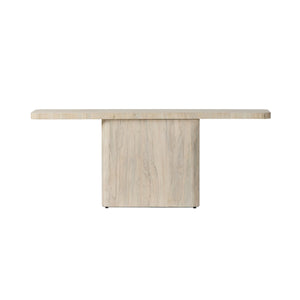 Esmi Console Table - Bleached Spalted Primavera