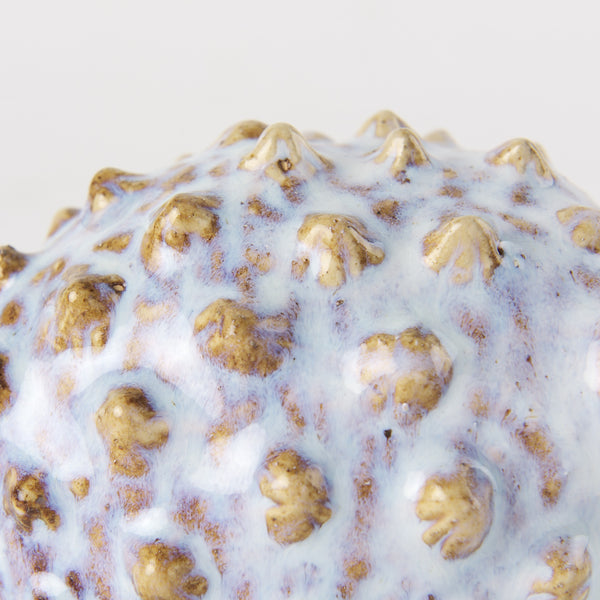 Spike I (Small) 8L x 4W Off-White Ceramic Puffer Fish