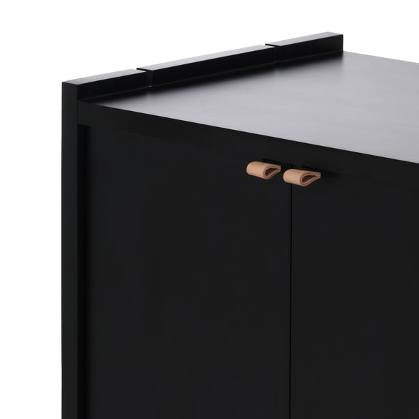 Etro Media Console - Black Wash Poplar