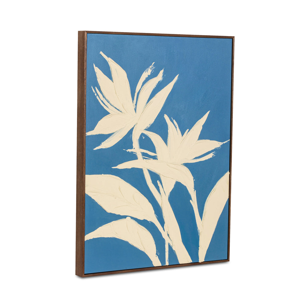 Paradis 1 Framed Painting, Multicolor