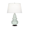 Celadon Small Triple Gourd Accent Lamp
