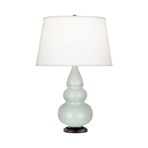 Celadon Small Triple Gourd Accent Lamp