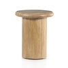 Zach End Table In Burnished Parawood