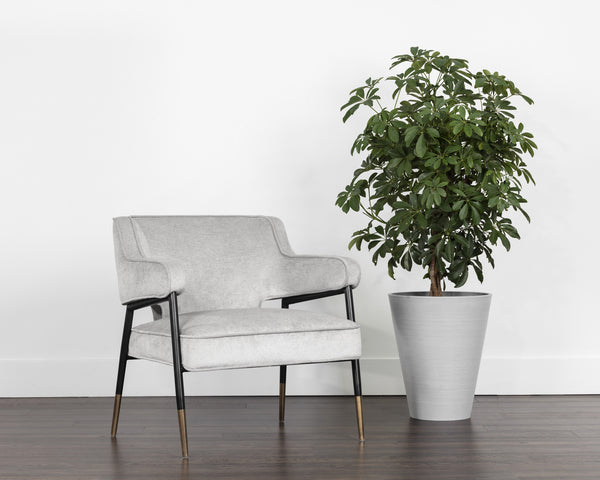 DEROME LOUNGE CHAIR - POLO CLUB STONE
