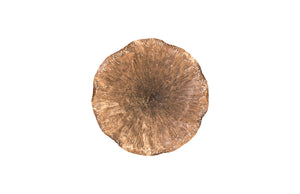 Lotus Wall Art, Copper/Black, Large