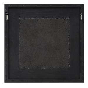 Wharton Whitewashed Square Mirror