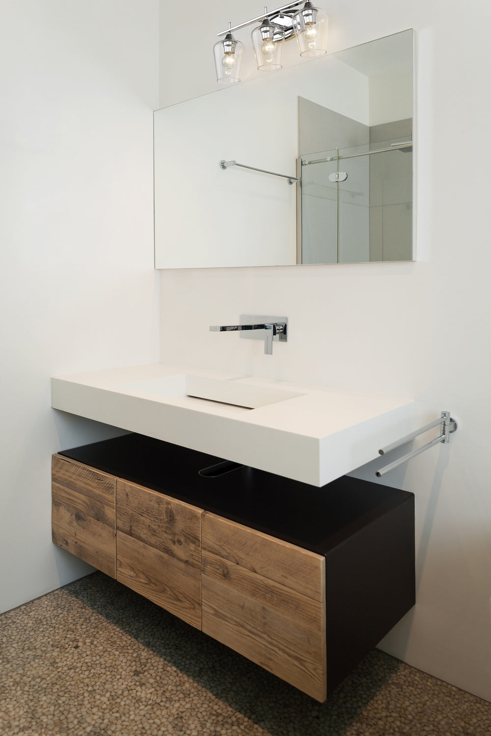 Joliet 3 Light Vanity in Chrome Finish