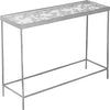 Cristina Console Table In Silver