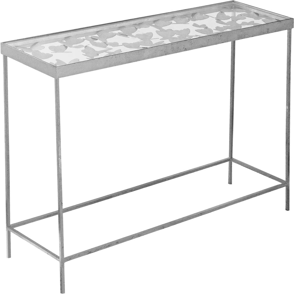 Cristina Console Table In Silver