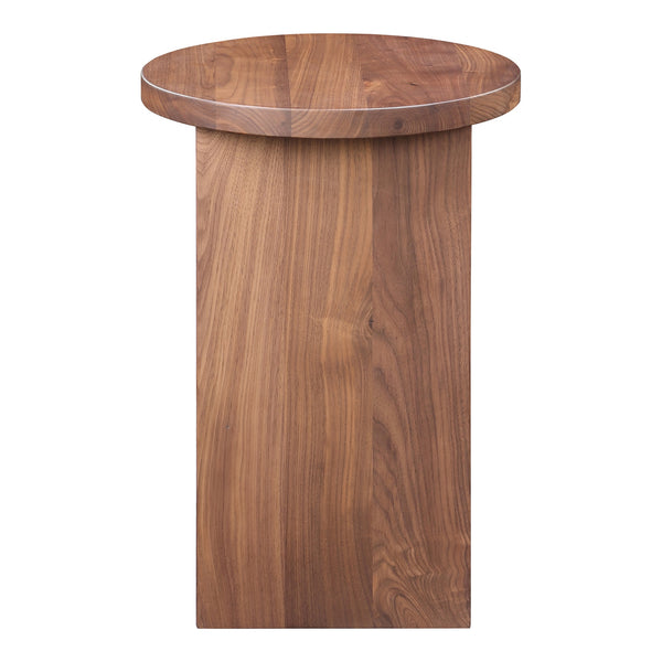 Moe's Grace Accent Table Walnut Brown