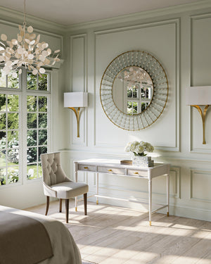 Choisy Wall Sconce In Antique Gold Leaf