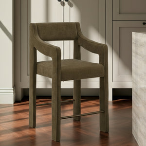 Moe's Elise Counter Stool in Cedar Green