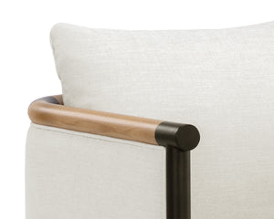WILDER LOUNGE CHAIR - HEATHER IVORY TWEED