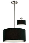 Albion 3 Light Pendant in Brushed Nickel Finish