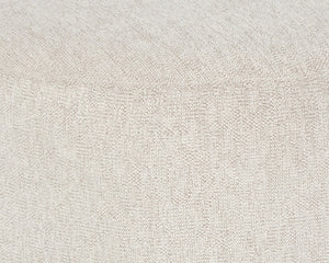 SORAYA OTTOMAN - DOVE CREAM
