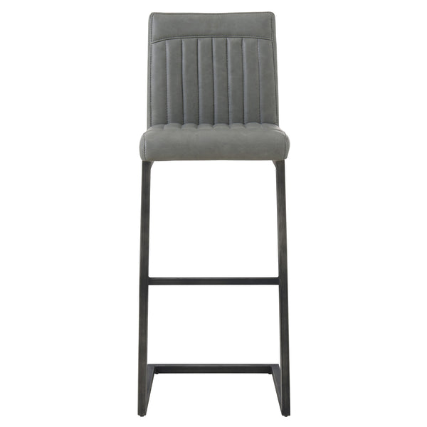 Ronan Bar Stool In Antique Graphite Gray