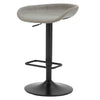 Rogue Gaslift Bar Stool In Vintage Mist Gray (Set of 2)