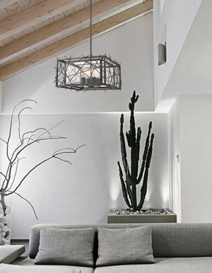 Stanwood 4 Light Pendant in Bronze Finish