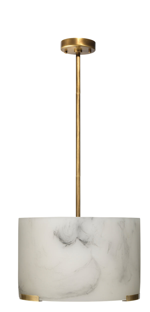 Elancourt Faux Alabaster 3-Light Pendant