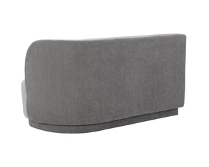 JACLYN MODULAR - RIGHT ARMCHAIR - EGYPT LIGHT GREY / DANNY MEDIUM GREY