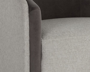 SHEVA ARMCHAIR - ERNST SANDSTONE / MEG ASH