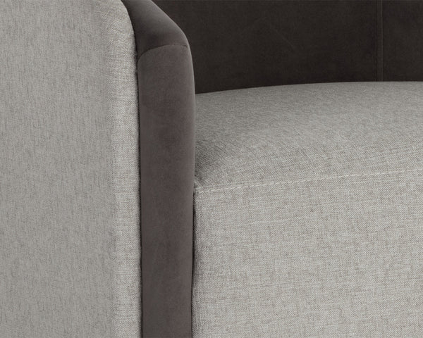 SHEVA ARMCHAIR - ERNST SANDSTONE / MEG ASH