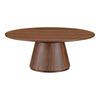 Moe's Otago Coffee Table in Walnut Brown