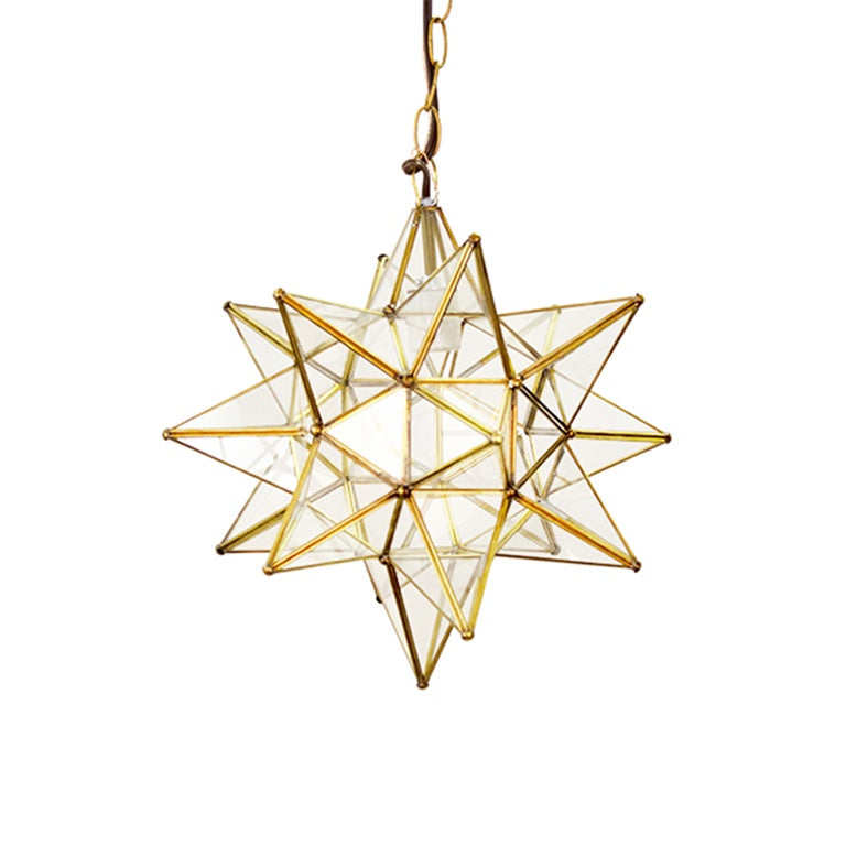LG CLEAR STAR CHANDELIER
